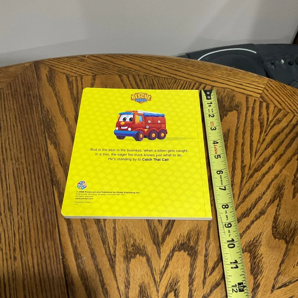 6 Rescue Squad, Things That Go & Trucks Adventure Board Books 📚 for young kids